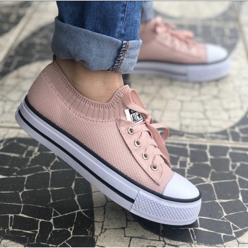 Tênis Feminino All Star Meia – Conforto Moderno com Estilo Clássico - La Pupina