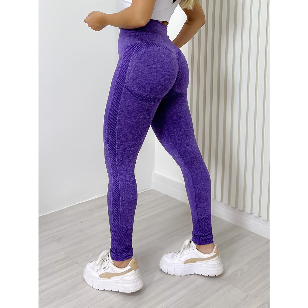 Calça Legging Esportiva Academia Feminina Cintura Alta Elástica