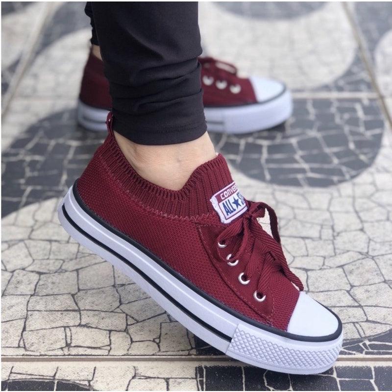 Tênis Feminino All Star Meia – Conforto Moderno com Estilo Clássico - La Pupina