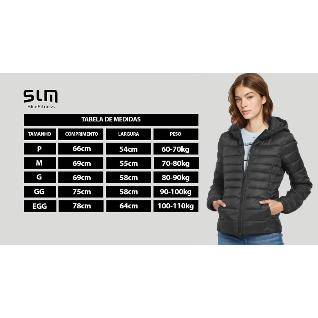 Jaqueta Puffer Feminina