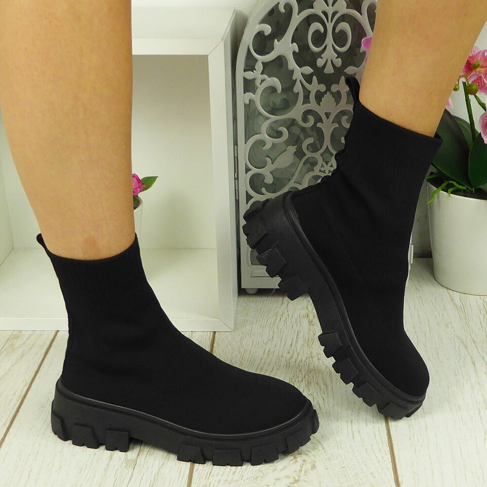 Bota Feminina Cano Médio Tratorada Neutral Flex