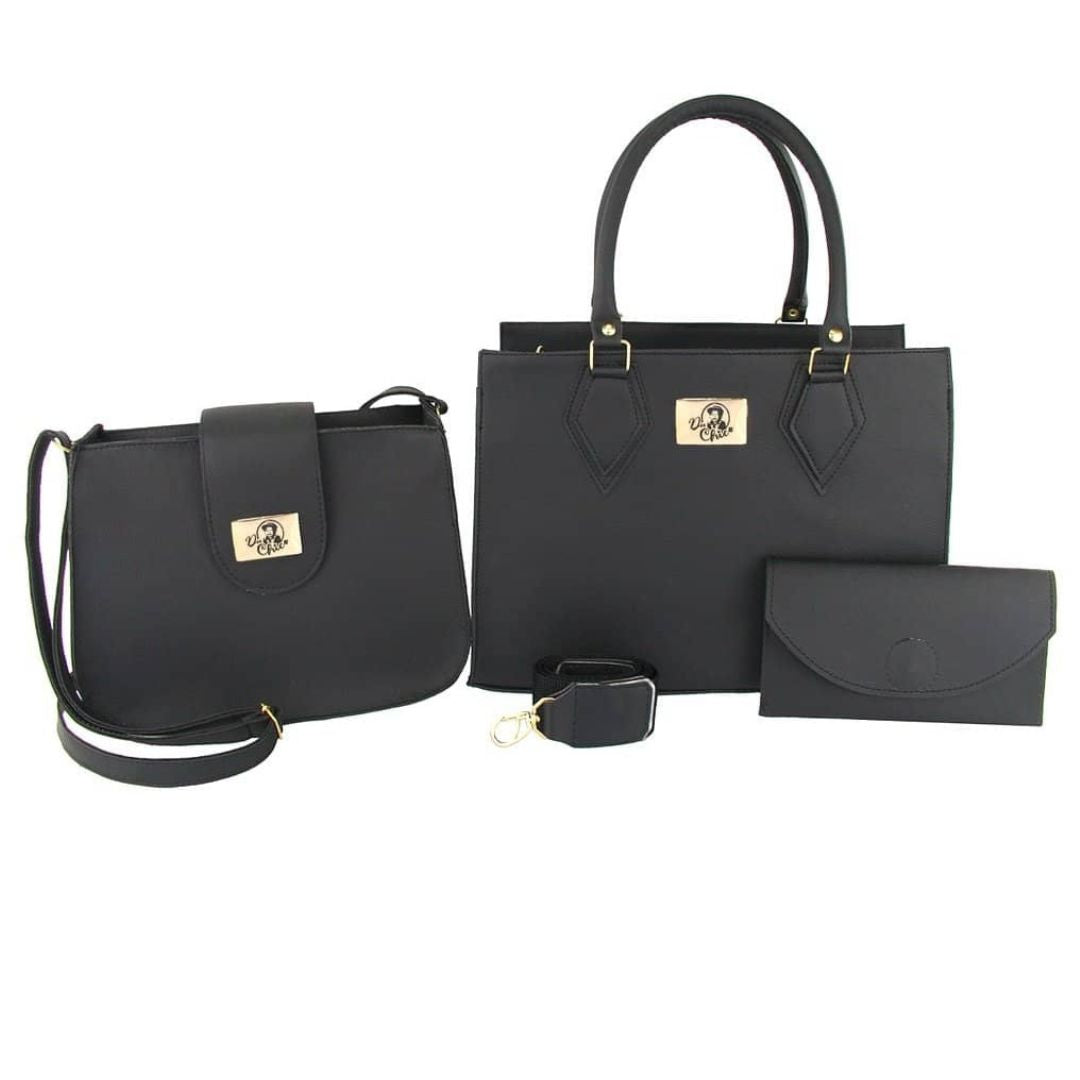 Kit Bolsa Feminina - 2 Bolsas Prime e Carteira Elegante - La Pupina