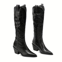 Bota Western Feminina Cano Longo