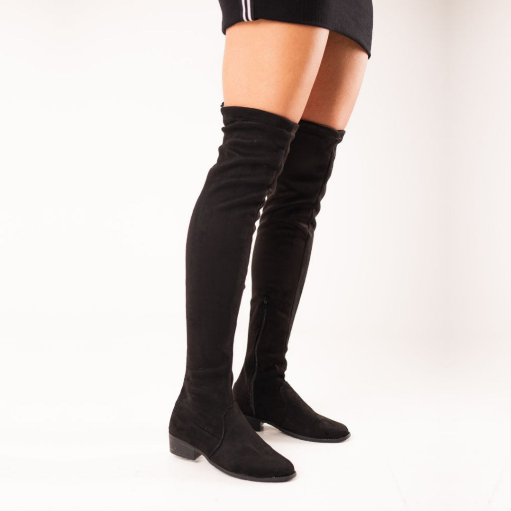 Bota Feminina Over Knee Acima do Joelho Feminina