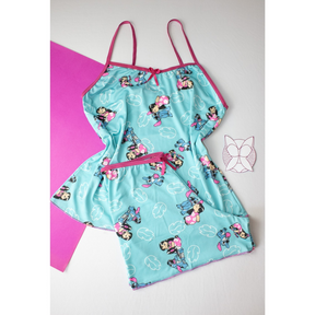 Pijama BabyDoll Feminino Lourena