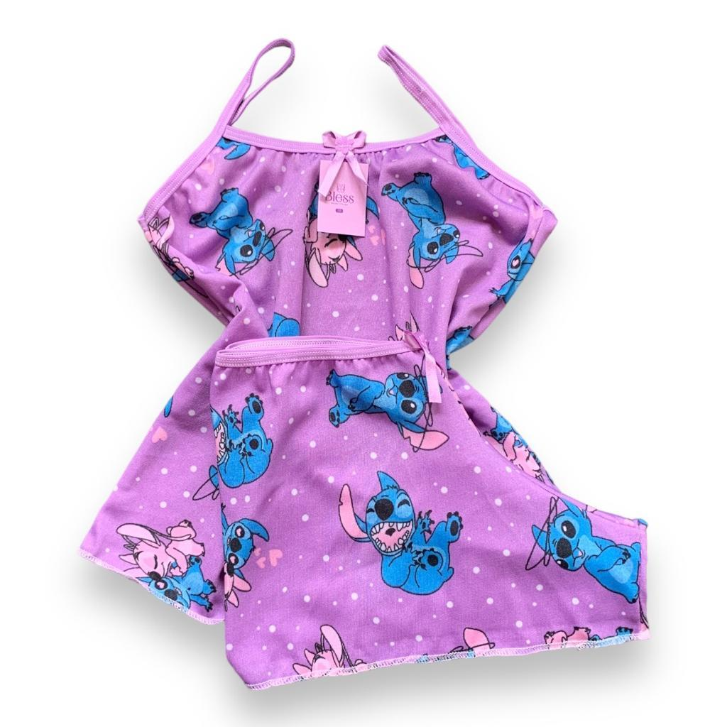 Pijama BabyDoll Feminino Lourena